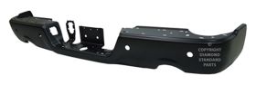 2019-2022 Dodge Ram Pickup R1500 Classic Rear Bumper Face Bar- Painted- W/ Dual Exhaust & W/ Sensor Holes - CH1102373-2