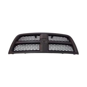 2013-2018 Ram Pickup-Ram-3500 Grille Matte-Black W/Gray Frontame - OEM# 68204388AA - CH1200373-3