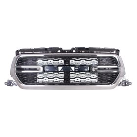 Dodge RAM Pickup 1500 2019-2021 Front Grille - CH1200437 OEM# 68404850AA