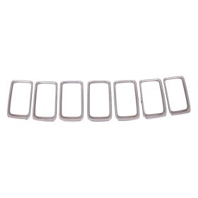 Jeep Grand Cherokee 2015-2016 Grille Trim Ring 7-piece Set - CH1210130