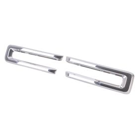 Dodge RAM Pickup 2500 2019-2021 Grille Trim Ring 2-piece Set [nostrils] Chrome - CH1210139 OEM# 6NB37SZ0AB