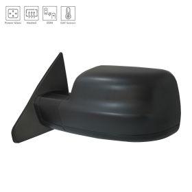 2019-2022 RAM PICKUP-RAM-1500 Driver Side Power Door Mirror - CH1320521 OEM# 68494923AA/68494923AB