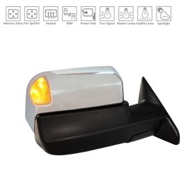 2019-2021 RAM PICKUP-RAM-3500 Passenger Side Power Door Tow Mirror - CH1321490