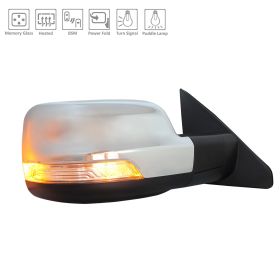 2019-2022 RAM PICKUP-RAM-1500 Passenger Side Power Door Mirror - CH1321526