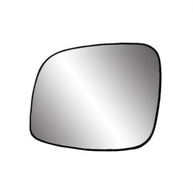 2008-2016 Chrysler Town And Country Driver Side Door Mirror Glass Assembly [Encased In Backing] - Best Value - CH1324106