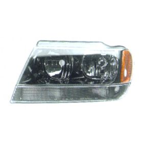 1999-2004 Jeep Grand Cherokee Head Lamp Driver Side Ltd HQ - OEM# 55155553AI - CH2502120-3