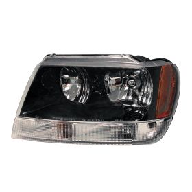 Jeep Grand Cherokee 2002-2004 Driver Side Front Head Light Assembly - CH2502138C
