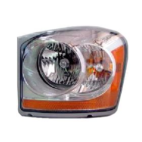 2004-2005 Dodge Durango Head Lamp Driver Side HQ - OEM# 55077721AC - CH2502147-3
