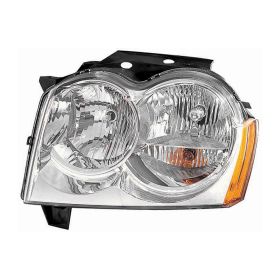 2005-2007 Jeep Grand Cherokee Head Lamp Driver Side HQ - OEM# 55156351AF - CH2502160-3