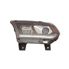 2014-2015 DODGE DURANGO Driver Side Halogen Head Light Assembly - CAPA Certified - CH2502304C OEM# 55112969AI