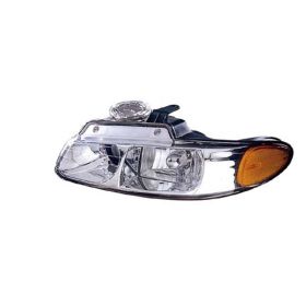 1996-1999 Chrysler Town & Country Headlamp Assembly, Rh (Passenger Side)- W/ Quad Lamps - CH2503114-2