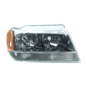 1999-2004 Jeep Grand Cherokee Head Lamp Passenger Side Ltd HQ - OEM# 55155552AI - CH2503120-3