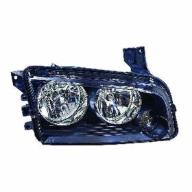 2006-2007 Dodge Charger Head Lamp Passenger Side Small Amber Lens Over Turn Signal Frontom 11/08/2006 HQ - OEM# 4806164AF - CH2503163-3