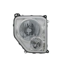 2008-2009 Jeep Liberty Head Lamp Passenger Side W/Fog Chrome Bezel HQ - CH2503199-3