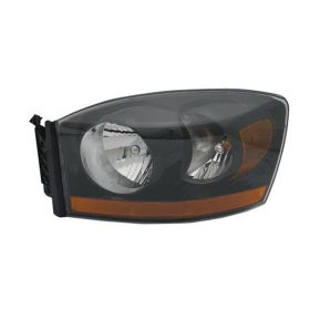 2006 Dodge Pickup Dodge Ram1500 Head Lamp Driver Side W/Black Beezel HQ - OEM# 55372815AB - CH2518115-3