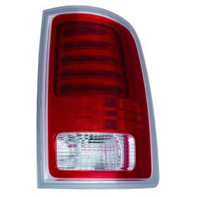 2013-2018 Ram Pickup-Ram-1500 Tail Lamp Passenger Side Led Chrome Laramie/Longhorn Models HQ - OEM# 68093078AC - CH2801203-3