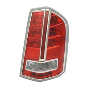 2012-2014 Chrysler 300 Tail Lamp Driver Side W/Chrome Center Trim Exclude John Varvatos Frontom 03/19/2012 HQ - OEM# 68154607AC - CH2818135-3