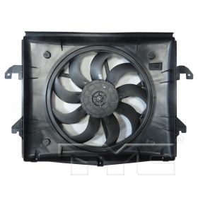 Dodge RAM Pickup 1500 Classic 2013-2018 Radiator And Condenser Fan Assembly With One Big Fan - CH3115194