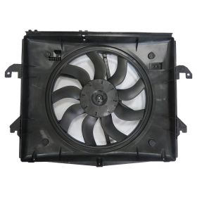 Dodge RAM Pickup 1500 Classic 2013-2018 Radiator And Condenser Fan Assembly With One Big Fan - CH3115197