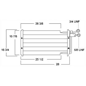 1978-1988 Oldsmobile Supreme - Ac Condenser - CND32322