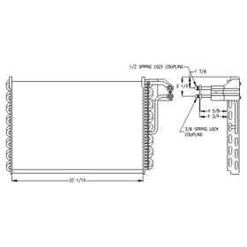 1981-1993 Ford Mustang - Ac Condenser - CND35540