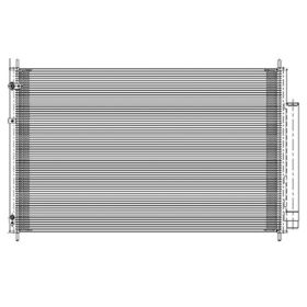 Honda Odyssey 2011-2017 Condenser With Built-in Receiver Drier - CND3892