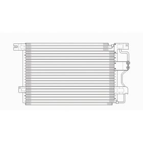 1995-1997 Ford Crown Victoria - Ac Condenser - CND40001