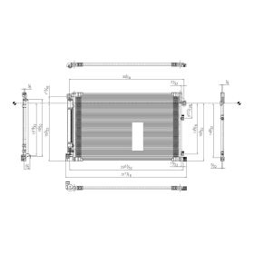 Lexus Nx300 2015-2017 A/c Condenser - CND4763