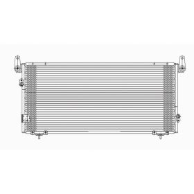 Toyota Tundra Pickup 2000-2006 Ac Condenser Exc Double Cab - CNDDPI3296