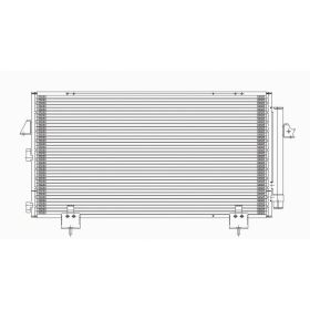 Toyota Rav4 2001-2005 Ac Condenser With Receiver Drier - CNDDPI3363
