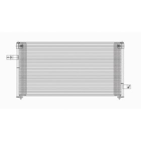 Subaru Forester 2001-2002 Ac Condenser - CNDDPI4697