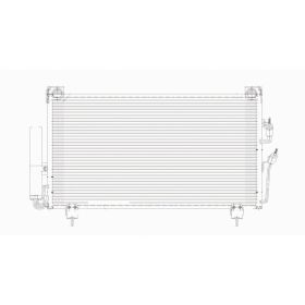 2003-2006 Mitsubishi Outlander - Ac Condenser With Receiver Drier - CNDDPI4727
