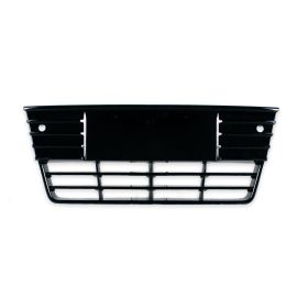 Front Bumper Grille- Centre-Titanium- W/ Front Object Sensors Oem# Cp9Z17K945Ja