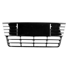Front Bumper Grill- Ptd Black- W/O Sensor- W/ Appearance Oem# Bm5Z17K945Ga