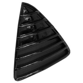 Front Bumper Grill Lh(Driver) Glossy Black Finish;For All Hatchback Models Oem# Bm5Z17E811Ea