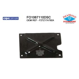 1992-1998 FORD PICKUP FORD HEAVYDUTY Front Passenger Side Outer Bumper Mounting Bracket [Reinforcement - Diamond Standard - FO1067110DSC