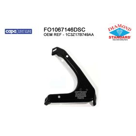 1999-2002 FORD PICKUP FORD SUPERDUTY Passenger Side Front Bumper V-Bracket - Diamond Standard - FO1067146DSC