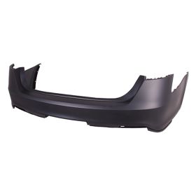2013-2019 Ford Taurus Rear Bumper Cover- Primed- W/ Sensor Hole- Base/ Police/ Sho- Capa Certified - FO1100685-2