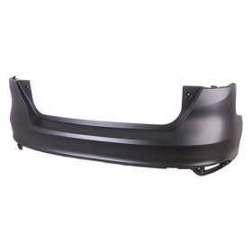 2015-2018 Ford Focus Bumper Rear Primed W/O Sensor Hole Hb - OEM# F1EZ17906MAPTM - FO1100712-3