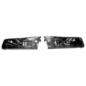 Ford Pickup F150 2015-2019 Rear Bumper Face Bar [2-pc Left And Right] - FO1102381