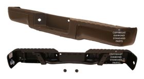 2009-2014 Ford Pickup- F150 Rear Bumper Assembly- Painted- W/O Sensor & W/O Towing Package -Styleside Only-W/ License Lamp & W/O Harness - FO1103161-2