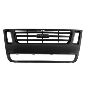 2007-2010 Ford Explorer (Except Sport Or Sport Trac) Grille- Black -W/ Ironman - FO1200479-2