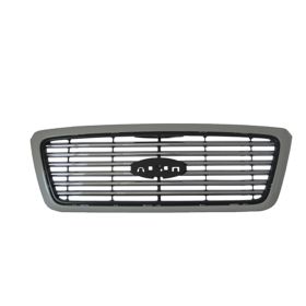 2006-2008 Ford Pickup Ford Lightduty Grille (Lariat-Ltd) Ptd Center W/Chrome Frontame Harley Davidson Edition - FO1200517-3