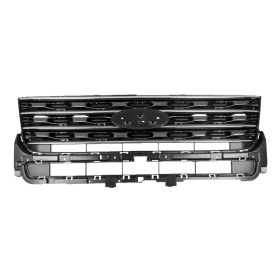 2016-2017 Ford Explorer Grille Dark Gray W/Chrome Base/Ltd/Xlt Model - OEM# FB5Z8200AB - FO1200577-3