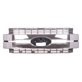 Grille- Matte Black- W/ Chrome Moulding And Strip- Lariat Model- Capa Certified Oem# Hc3Z8200Cc
