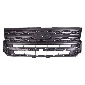 2018-2019 Ford Explorer Grille Assembly- Mat Dark Gray W/ Dark Gray Moulding- Xlt Model- W/ Sport Appearance - FO1200625-2
