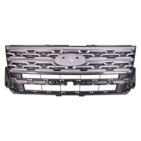 Ford Explorer Limited 2018-2019 Front Grille - FO1200626 OEM# JB5Z8200AK