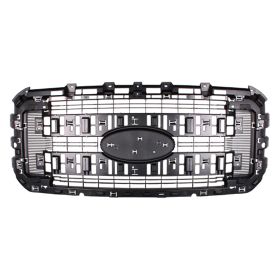 2011-2016 Ford Pickup F450 Superduty Grille Upper Matte-Dk Gray (Inner Grille) - OEM# BC3Z8A284A - FO1207114-3
