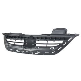 2011-2013 Ford Fiesta Hatchback Grille Mounting Panel Matte-Dk Gray (Inner Grille) - OEM# AE8Z8A284CA - FO1223116-3
