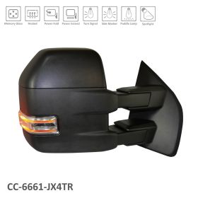 Ford Pickup F150 2015-2018 Passenger Side Power Door Mirror - FO1321517 OEM# FL3Z17682ADPFM